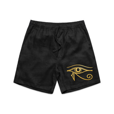 Eye Of Horus Men's Linen Shorts Thumbnail