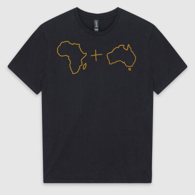 African Australian ADULT (black tee) Thumbnail