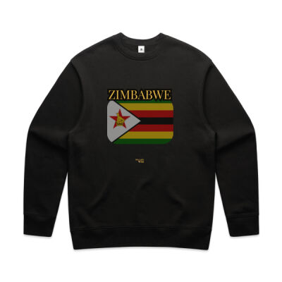 Zimbabwe Flag Men's Crew Thumbnail