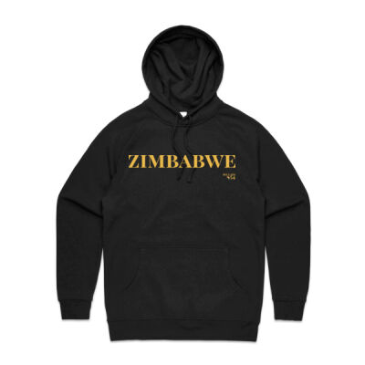 Zimbabwe Wordmark Unisex Hoodie Thumbnail