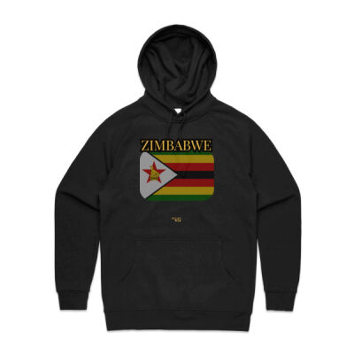 Zimbabwe Flag Unisex Hoodie Thumbnail