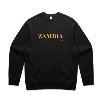 Zambia Wordmark Men's Crew Thumbnail