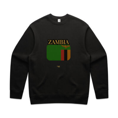 Zambia Flag Men's Crew Thumbnail