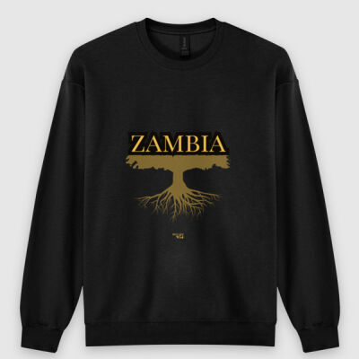 Zambia Roots CrewNeck Sweatshirt Thumbnail