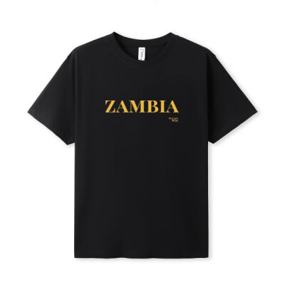 Zambia Wordmark Unisex Tee Thumbnail