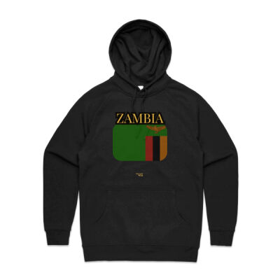 Zambia Flag Unisex Hoodie Thumbnail