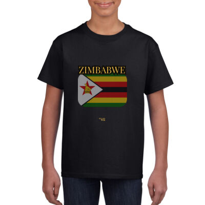 Zimbabwe Flag Youth Unisex Tee Thumbnail