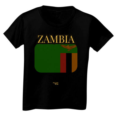 Zambia Flag Toddler and Kids Unisex Tee Thumbnail