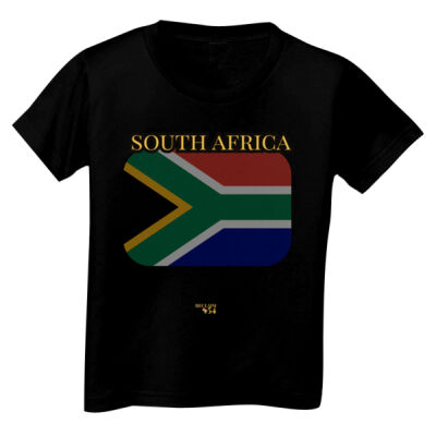 South Africa Flag Toddler and Kids Unisex Tee Thumbnail