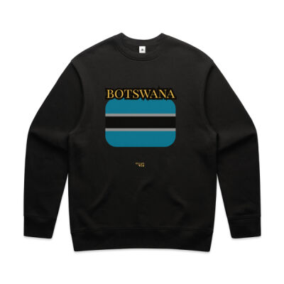 Botswana Flag Men's Crew Thumbnail