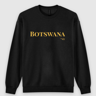 Botswana Wordmark CrewNeck Sweatshirt Thumbnail