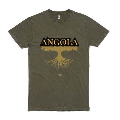 Angola Roots Stone Wash Tee Thumbnail