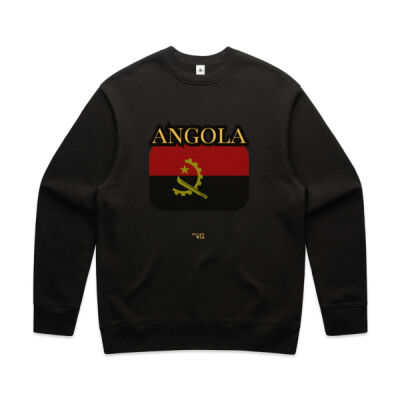 Angola Flag Men's Crew Thumbnail