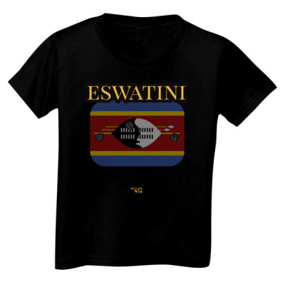 Eswatini Flag Toddler and Kids Unisex Tee Thumbnail