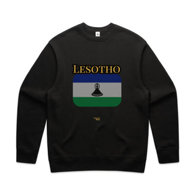 Lesotho Flag Men's Crew Thumbnail
