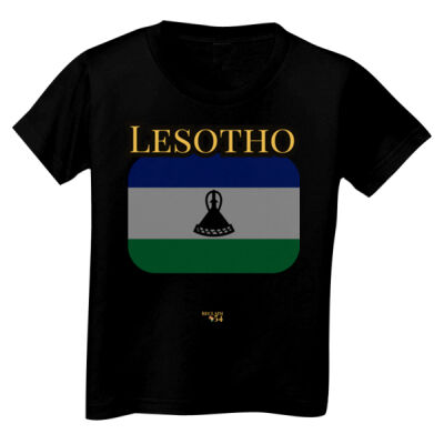 Lesotho Flag Toddler and Kids Unisex Tee Thumbnail