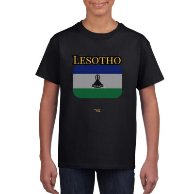 Lesotho Flag Youth Unisex Tee Thumbnail