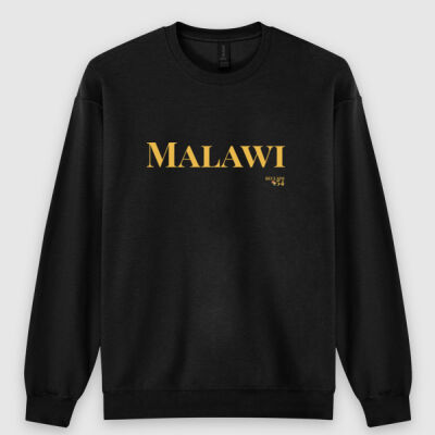 Malawi Wordmark CrewNeck Sweatshirt Thumbnail