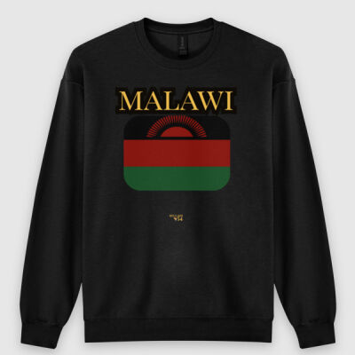 Malawi Flag CrewNeck Sweatshirt Thumbnail