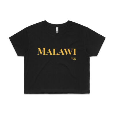 Malawi Wordmark Crop Tee Thumbnail