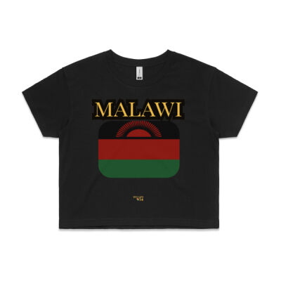Malawi Flag Crop Tee Thumbnail