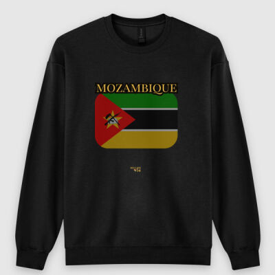 Mozambique Flag CrewNeck Sweatshirt Thumbnail