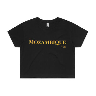 Mozambique Wordmark Crop Tee Thumbnail