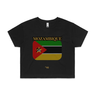 Mozambique Flag Crop Tee Thumbnail