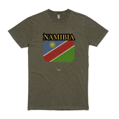 Namibia Flag Stone Wash Tee Thumbnail