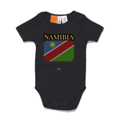 Namibia Flag Baby Onesie Thumbnail
