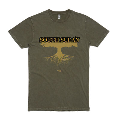 South Sudan Roots Stone Wash Tee Thumbnail