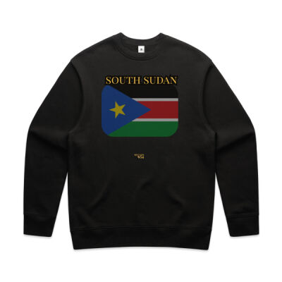 South Sudan Flag Men's Crew Thumbnail