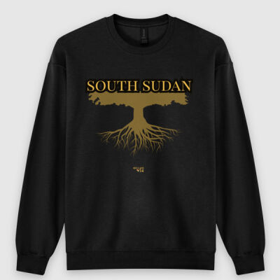 South Sudan Roots CrewNeck Sweatshirt Thumbnail