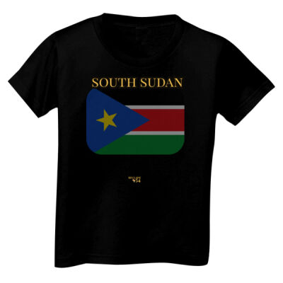 South Sudan Flag Toddler and Kids Unisex Tee Thumbnail