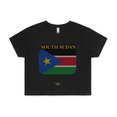 South Sudan Flag Crop Tee Thumbnail