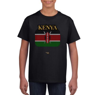 Kenya Flag Youth Unisex Tee Thumbnail