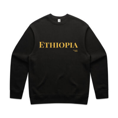 Ethiopia Wordmark Men's Crew Thumbnail