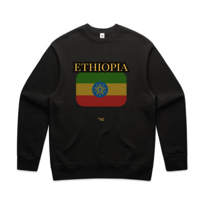 Ethiopia Flag Men's Crew Thumbnail