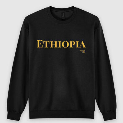 Ethiopia Wordmark CrewNeck Sweatshirt Thumbnail
