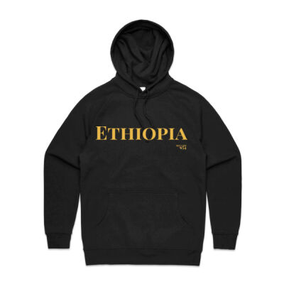 Ethiopia Wordmark Unisex Hoodie Thumbnail