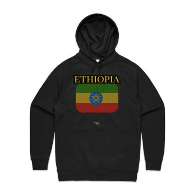 Ethiopia Flag Unisex Hoodie Thumbnail