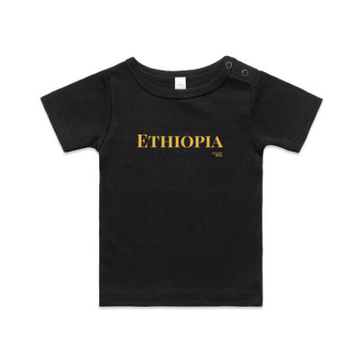Ethiopia Wordmark Infant Wee-Tee Thumbnail
