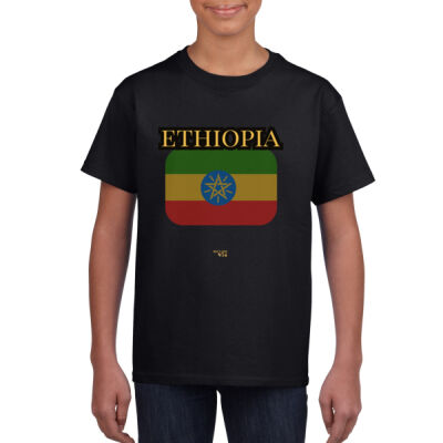 Ethiopia Flag Youth Unisex Tee Thumbnail