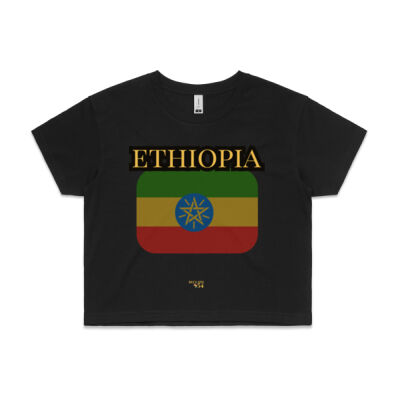 Ethiopia Flag Crop Tee Thumbnail