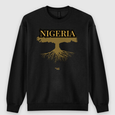 Nigeria Roots CrewNeck Sweatshirt Thumbnail