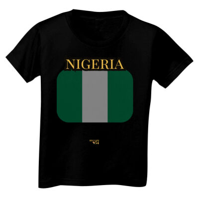 Nigeria Flag Toddler and Kids Unisex Tee Thumbnail