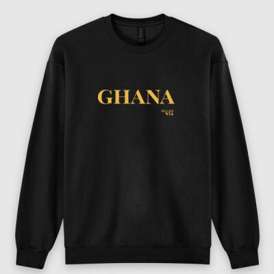 Ghana Wordmark CrewNeck Sweatshirt Thumbnail
