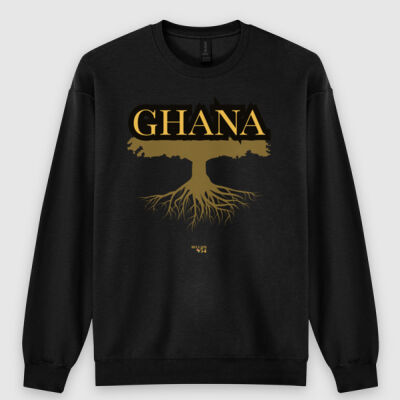 Ghana Roots CrewNeck Sweatshirt Thumbnail