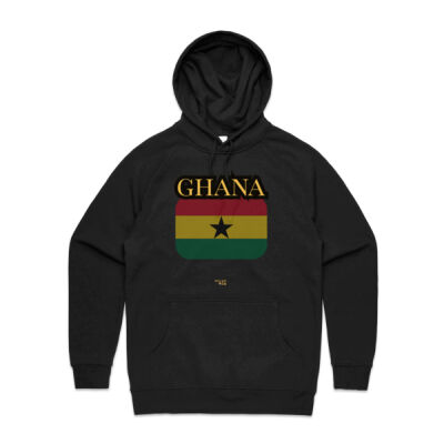 Ghana Flag Unisex Hoodie Thumbnail