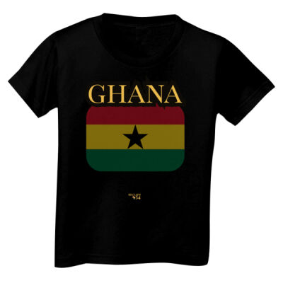 Ghana Flag Toddler and Kids Unisex Tee Thumbnail